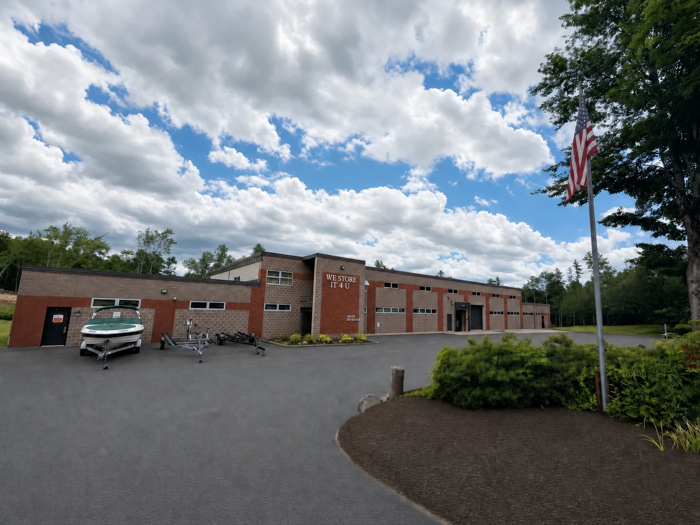 We Store It 4 U facility at 20 Wickers Drive in Wolfeboro, New Hampshire