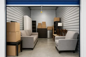 10' x 10' One-Bedroom Apartment storage unit